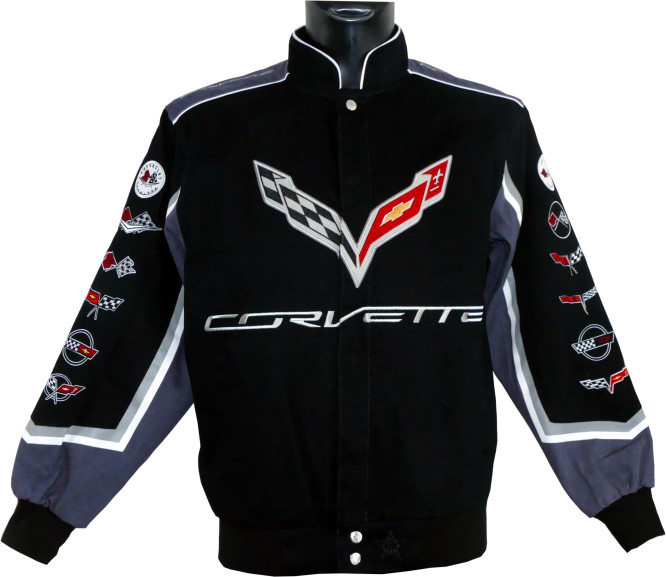 Corvette Jacke - History Collage